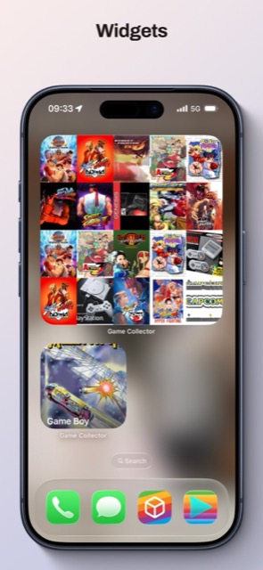 Game Collector game detail on iPhone